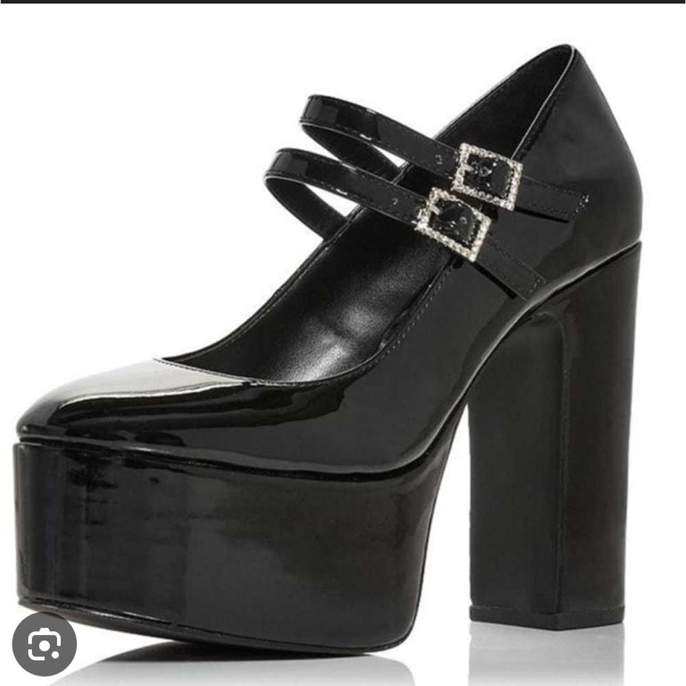 Bloomingdale’s AQUA Emmy Mary Jane Platform High Heel Pumps